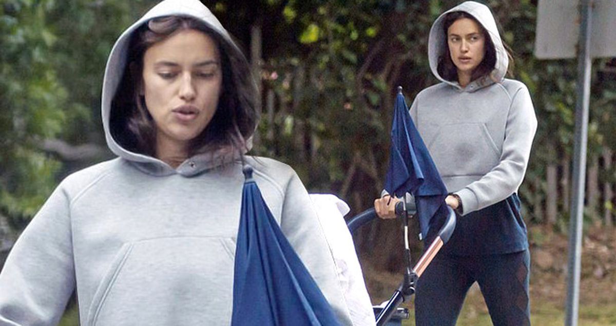 Makyajsız Sokağa Çıkan Irina Shayk Güzelliğiyle Rakiplerine Meydan Okudu