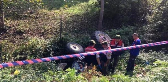 Bartın'da Devrilen Traktörün Sürücüsü Öldü