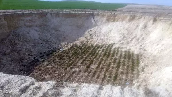 Karapınar'da 293 Obruklu Harita Karapınar'da 293 Obruklu Harita