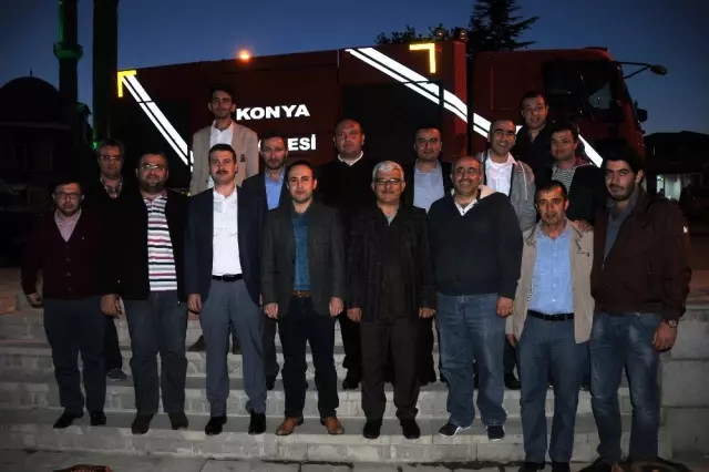 Yunak'ta Şehit Ailelerine İftar Yunak'ta Şehit Ailelerine İftar