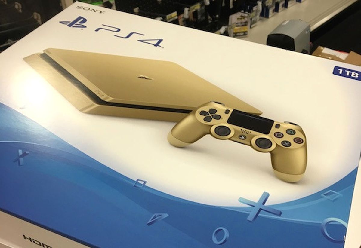 Sony'den Yeni 1tb Gold Playstation 4 Slim Geliyor, 249$