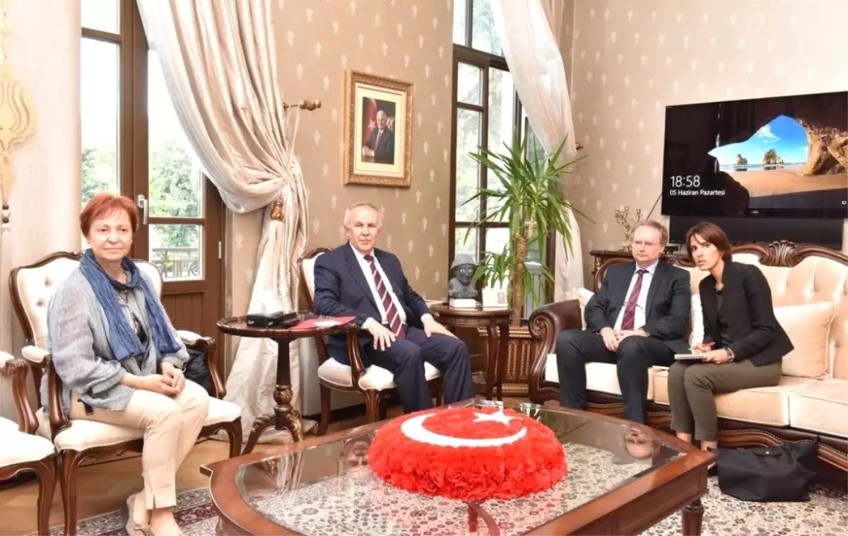 AB Türkiye Delegasyonu Başkanı Berger, Hatay'da