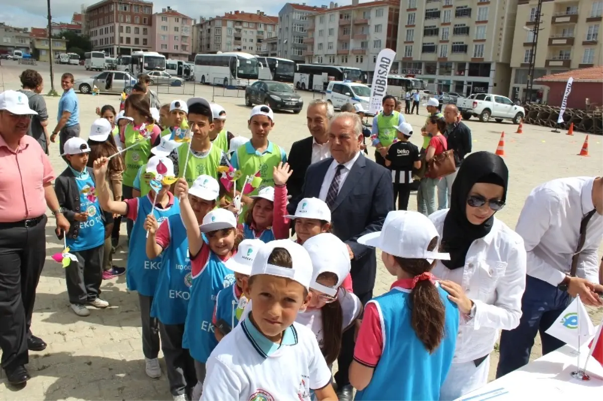Atık Cep Telefonu Fırlatma Yarışmasının İlki Saray'da Yapıldı