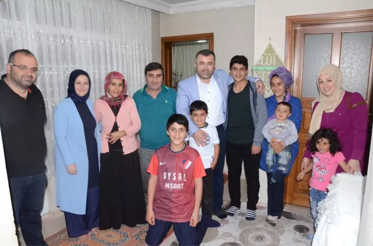 İl Başkanı Keskin, Orucunu Kurt Ailesi ile Açtı