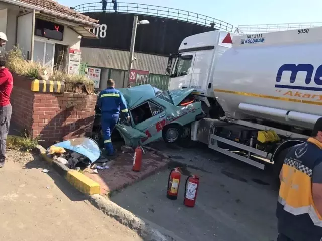 Trabzon'da Trafik Kazası: 1 Ölü, 1 Yaralı