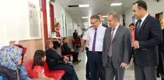 Süleyman Tapsız: Vali Tapsız: 'Hastanelerimizde Hizmet Kalitesi Her Geçen Gün Yükseliyor' Süleyman Tapsız: Vali Tapsız: 'Hastanelerimizde Hizmet Kalitesi Her Geçen Gün Yükseliyor'