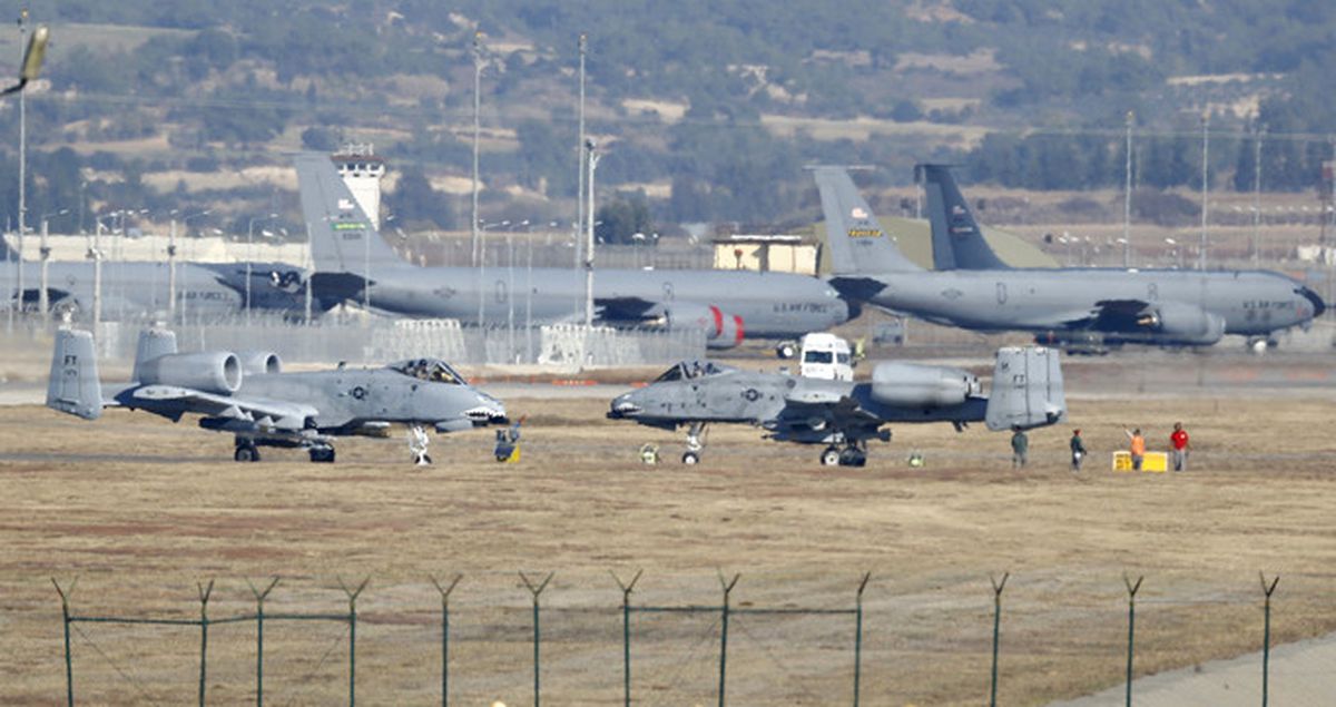 İncirlik'teki Kargo Uçağı Hareketliliği Dikkat Çekti