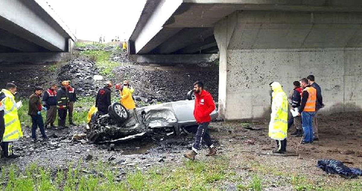 Bolu'da 15 Metre Yükseklikteki Köprüden Uçan Otomobilin Sürücüsü Öldü