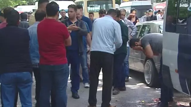 Ankara'da polisle dolmuşçular birbirine girdi ile ilgili görsel sonucu