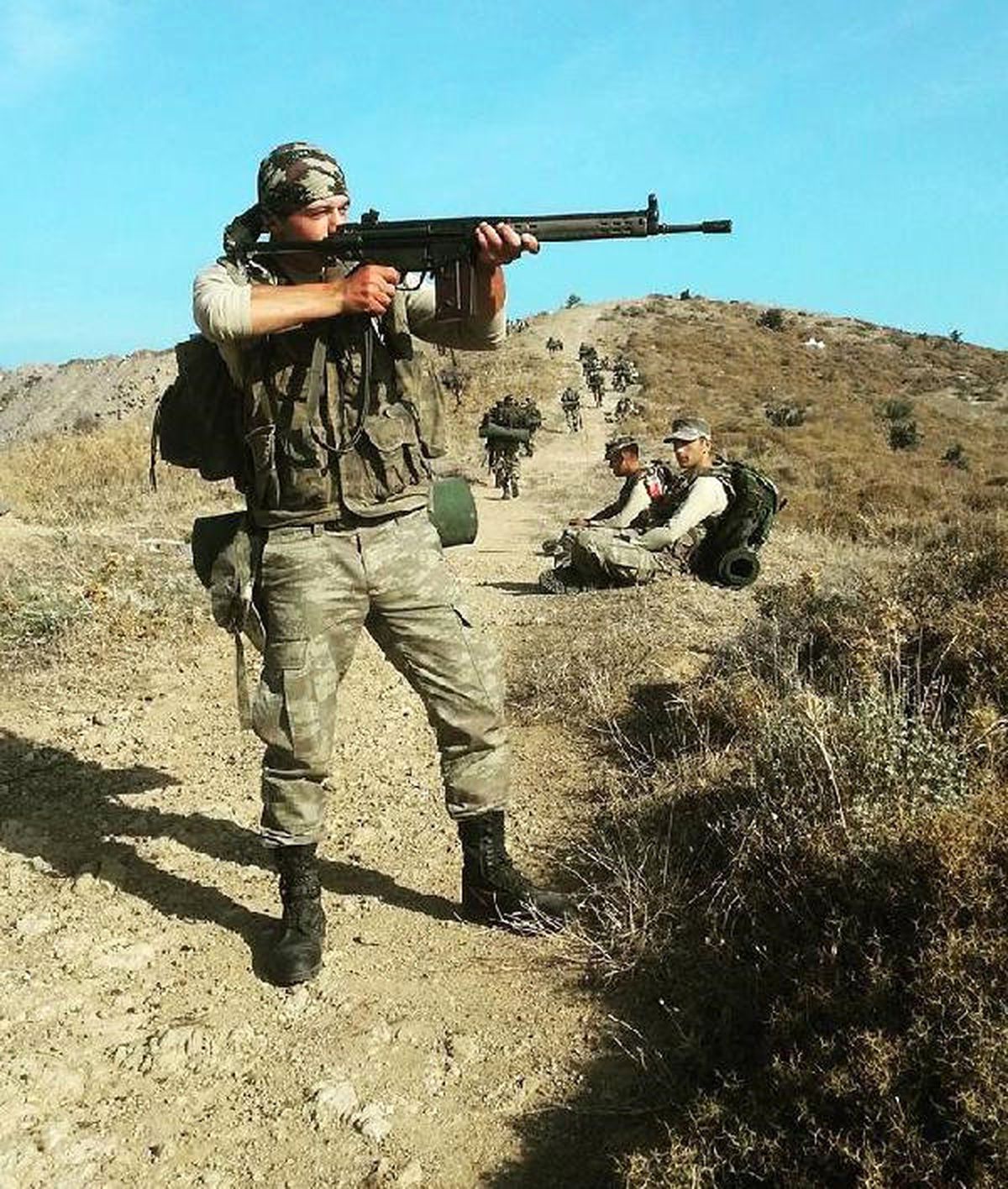 Şehit Uzman Çavuş Fazlıoğlu'nun Cenazesi Rize'ye Uğurlandı (2)