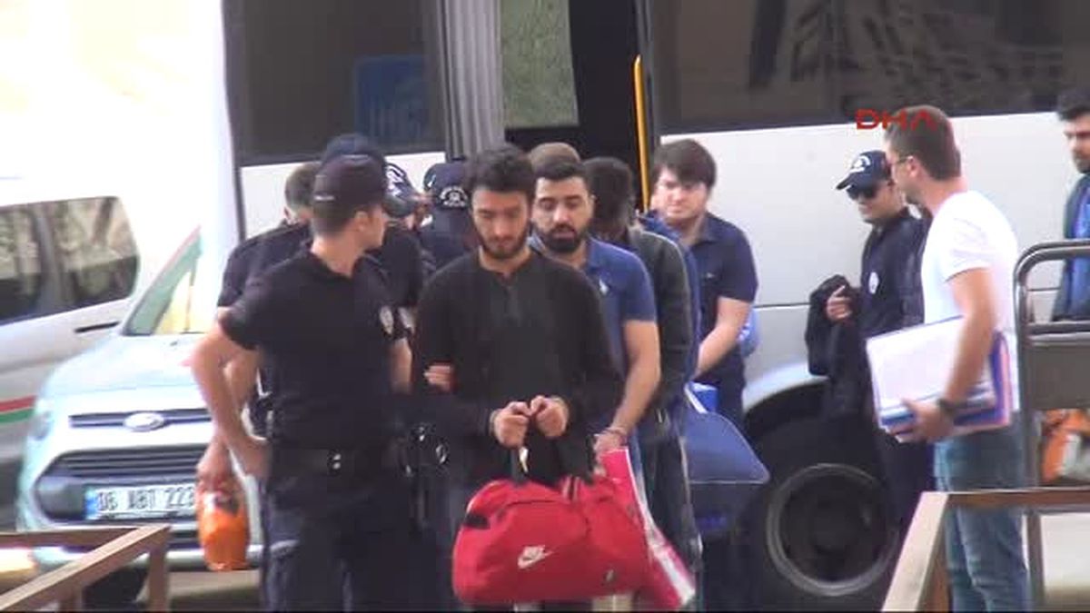 Bursa Gaybubet Operasyonu Zanlıları Adliye'ye Sevk Edildi