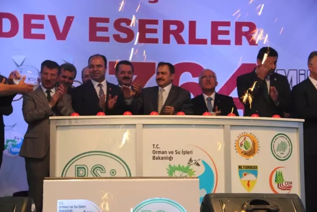Bakanlar 764 Milyon Liralık 12 Tesisin Temelini Attı