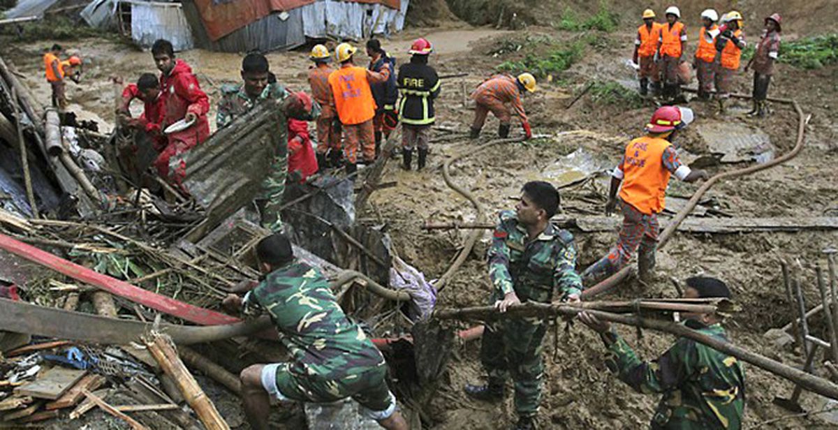 Bangladeş'te Heyelan: 48 Ölü