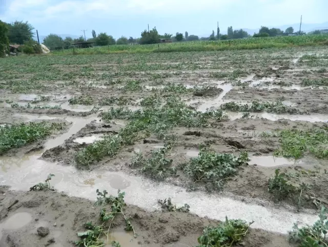 Aydın'da Yaz Yağmuru Sele Döndü Aydın'da Yaz Yağmuru Sele Döndü