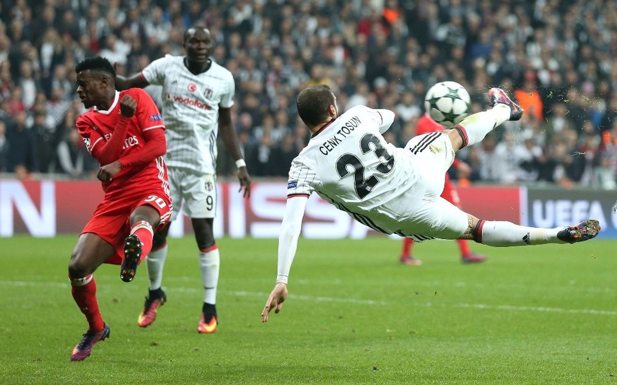 Şampiyonlar Ligi'nde Yılın Golü Cenk Tosun'dan