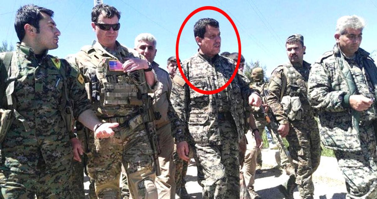 ABD'li Komutanla Poz Veren YPG'li Terörist Cemil Mazlum Öldürüldü