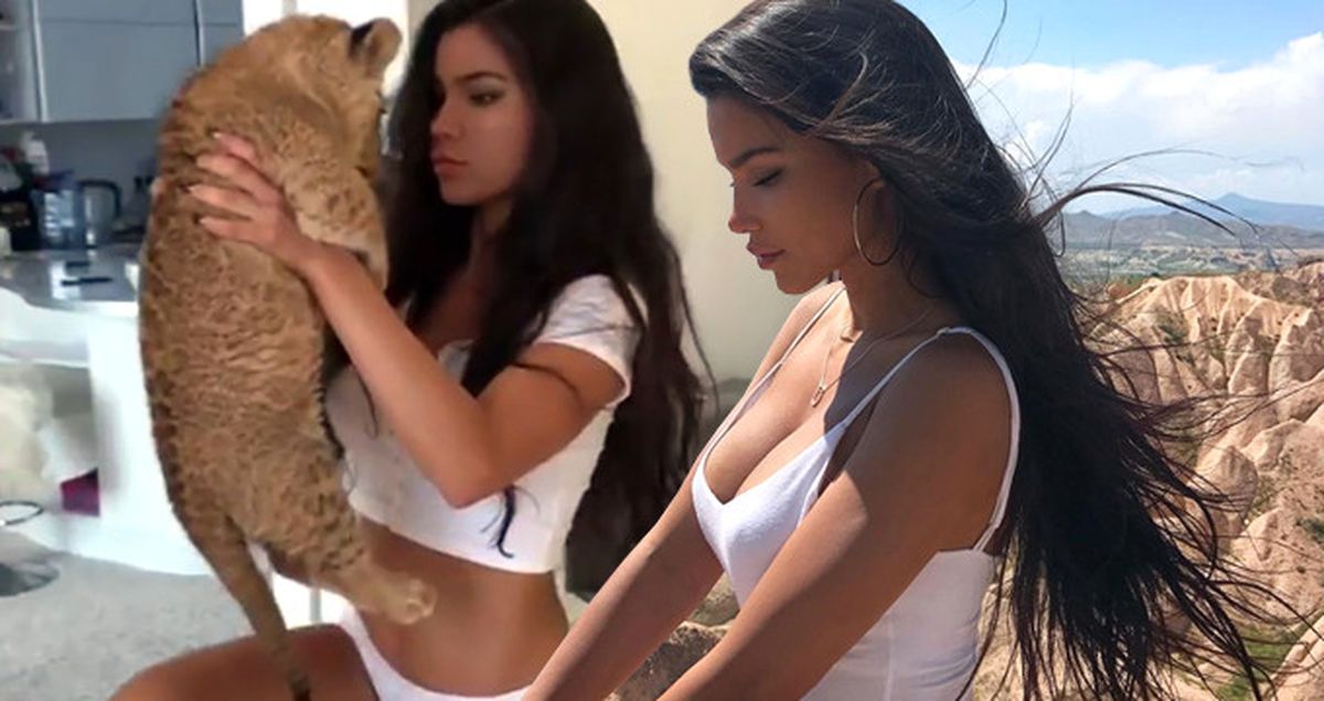 Aslan Yavrusu, Rus Modelin Yüzüne İşedi