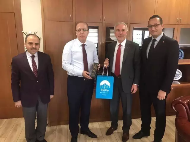 Kaymakam Baskın'ın Ziyaretçileri Kaymakam Baskın'ın Ziyaretçileri