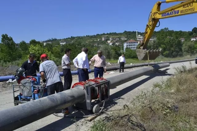Alaplı'nın İçme Suyu Şebekesi Yenileniyor