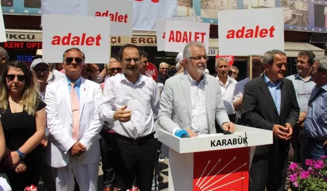CHP Karabük Teşkilatından 'Adalet Yürüyüşüne' Destek