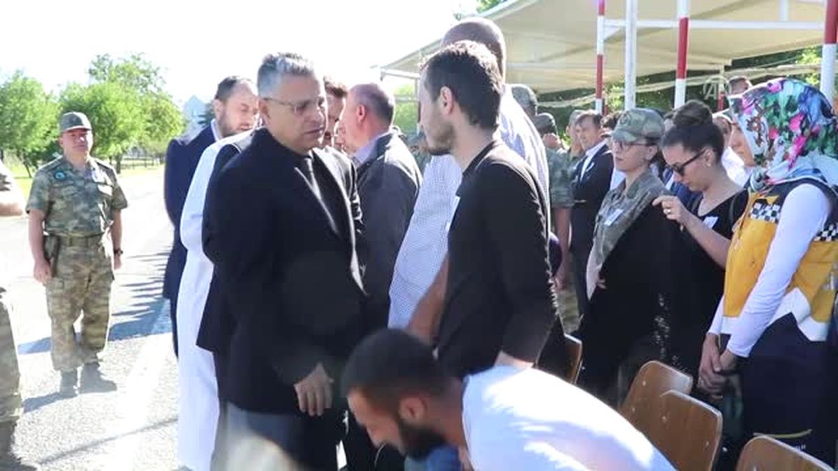 Şehit Aydın'ın Cenazesi Memleketi Ankara'ya Uğurlandı