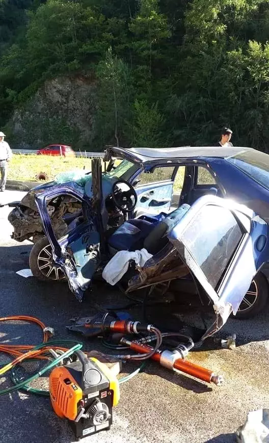 Zonguldak'ta Trafik Kazası: 2 Yaralı