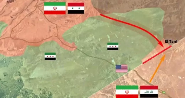 ABD İran'ın Lübnan'a Kadar Olan Koridorunu Irak - Suriye Sınırında Kesti