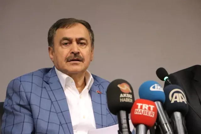 Bakan Veysel Eroğlu Kahramanmaraş'ta