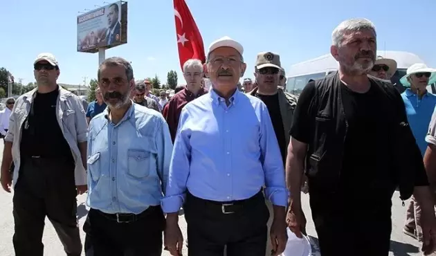CHP'nin Yürüyüşünde 4. Gün Tamamlandı
