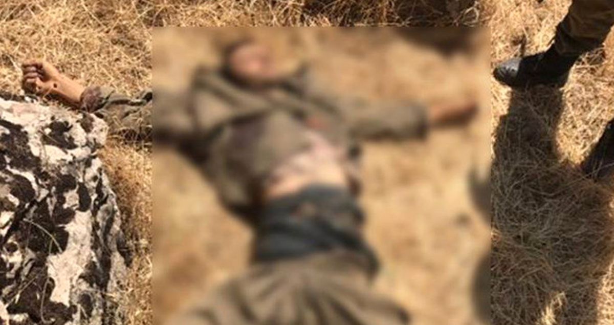 Şemdinli'de Ölü Ele Geçirilen PKK'lı Teröristle Birlikte AT-4 Tanksavar Ele Geçirildi