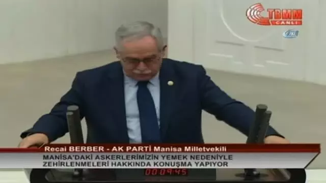 TBMM'de Asker Zehirlenmeleri Tartışması TBMM'de Asker Zehirlenmeleri Tartışması