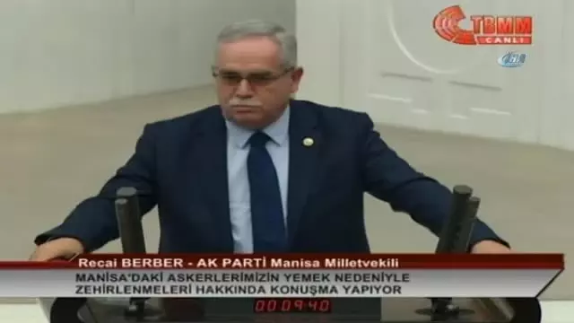 TBMM'de Asker Zehirlenmeleri Tartışması TBMM'de Asker Zehirlenmeleri Tartışması