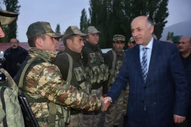 Vali Azizoğlu, Operasyon Bölgesinde İncelemelerde Bulundu Vali Azizoğlu, Operasyon Bölgesinde İncelemelerde Bulundu