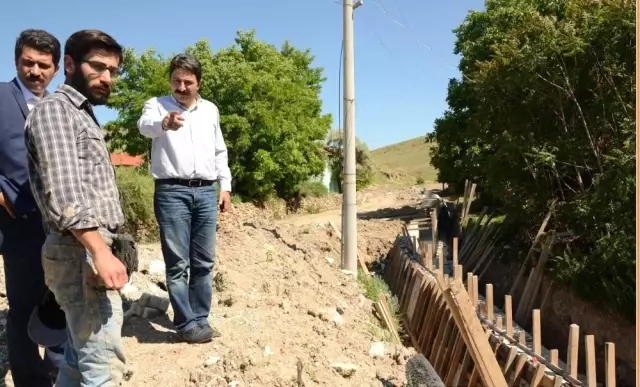 Başkan Kalın Taşkın Koruma Çalışmalarını İnceledi Başkan Kalın Taşkın Koruma Çalışmalarını İnceledi