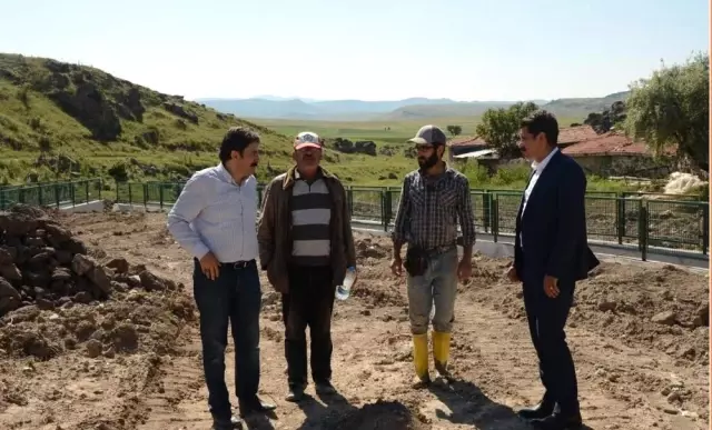 Başkan Kalın Taşkın Koruma Çalışmalarını İnceledi Başkan Kalın Taşkın Koruma Çalışmalarını İnceledi