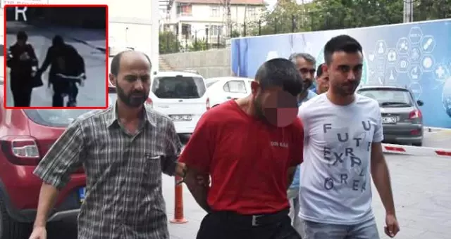 'Bisikletli Tacizci' Tutuklandı Kendini