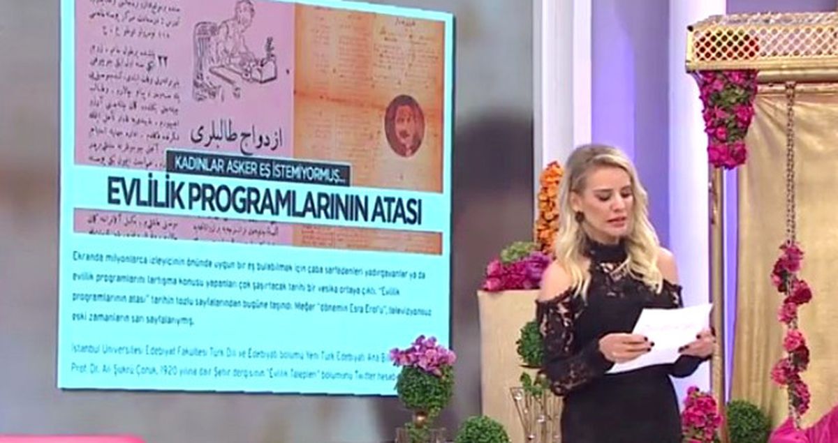 Esra Erol'dan 'İzdivaç Programı Eleştirilerine' Tarihi Belgelerle Cevap