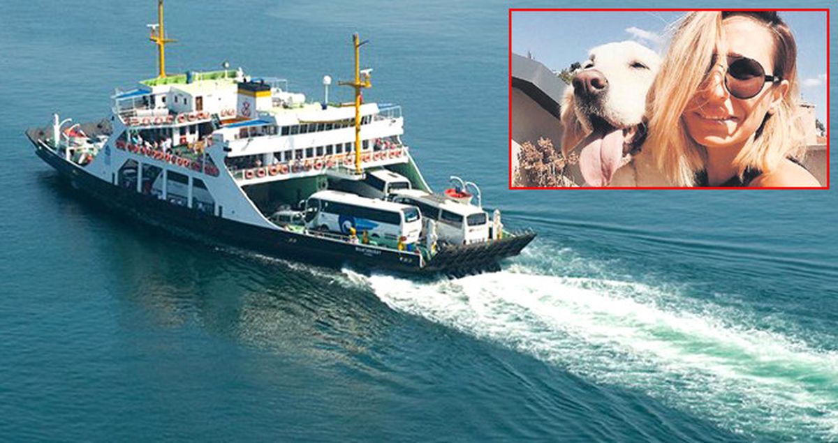 Feribotta Zorla Kafese Sokulan Köpek, Öldü