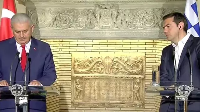 Yıldırım-Çipras Ortak Basın Toplantısı