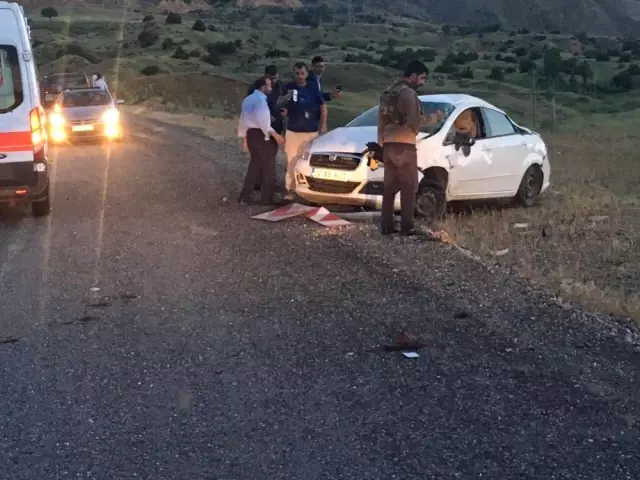 Bingöl'de Kaza: 2 Yaralı