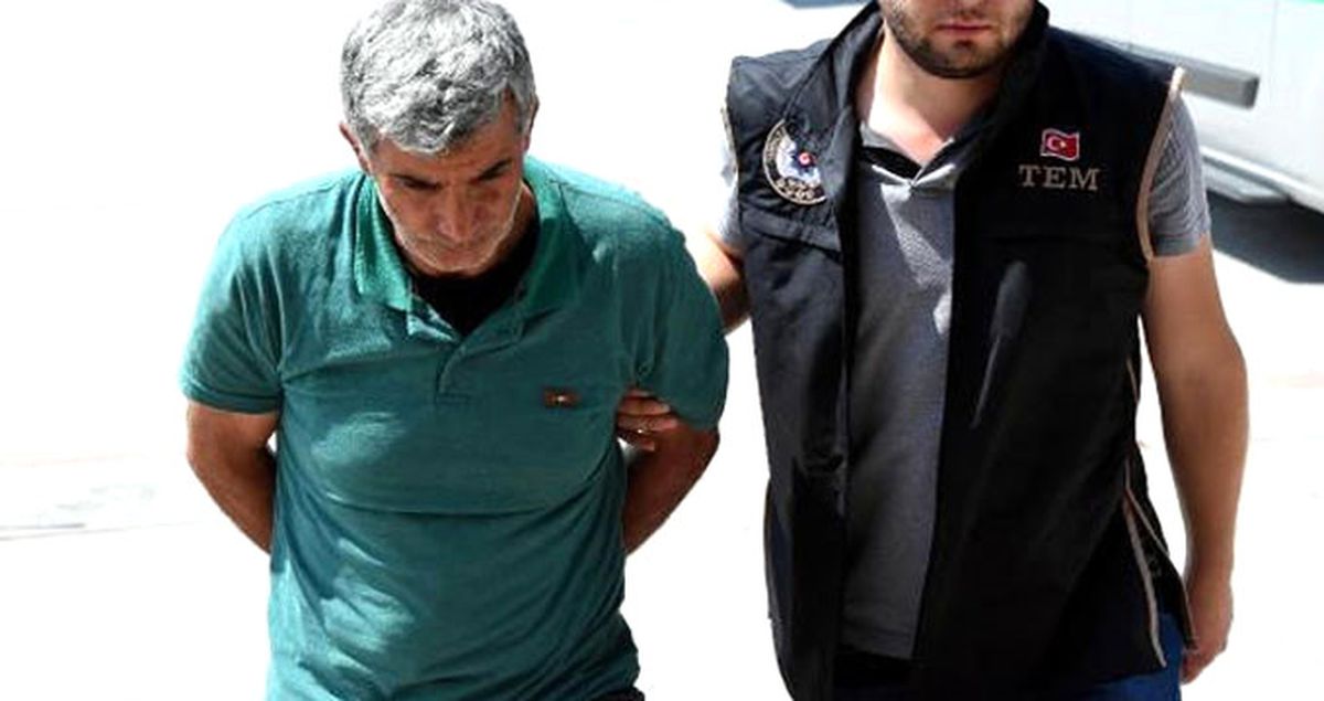 Müebbet Hapis Cezası Bulunan PKK'lı Teröristin Yakalanma Anları Polis Kamerasında