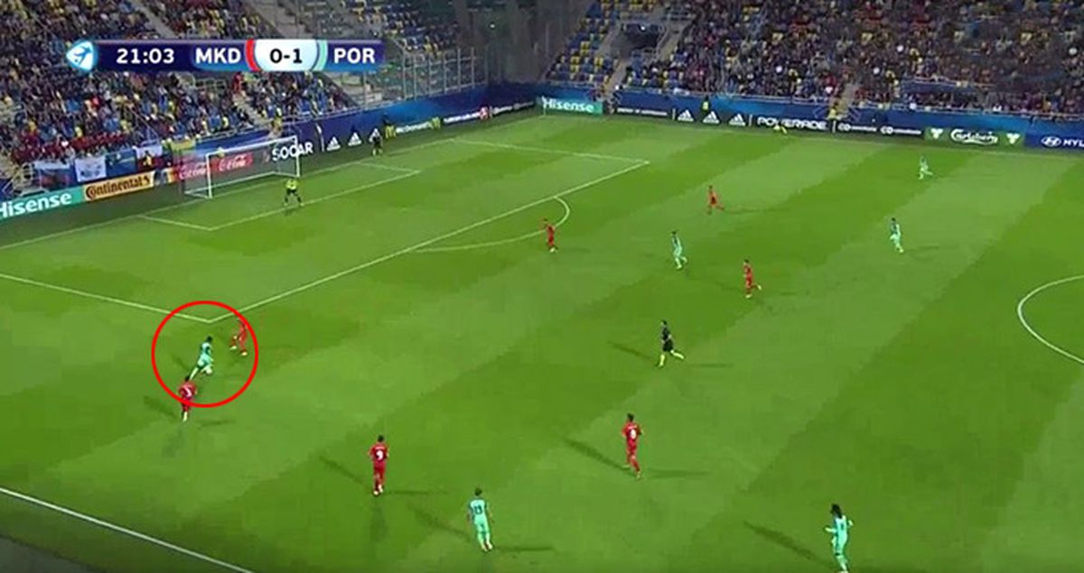 Bruma, Makedonya'ya Attığı Enfes Golle Geceye Damgasını Vurdu