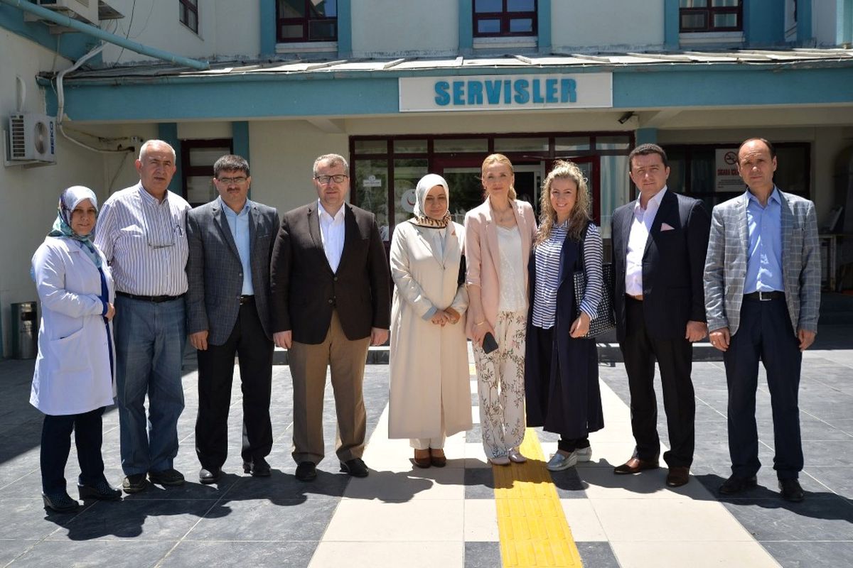 Milletvekili Eldemir ve Başkan Bakıcı'dan Hastane Ziyareti