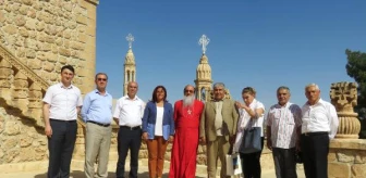 CHP'lilerden Süryani Manastırına Ziyaret