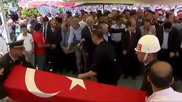 Samsun Şehidini Son Yolculuğuna Uğurladı
