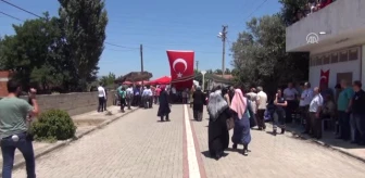 Sivas'taki Trafik Kazası - Şehit Jandarma Uzman Onbaşı Hamza Dede Son Yolculuğuna Uğurlandı