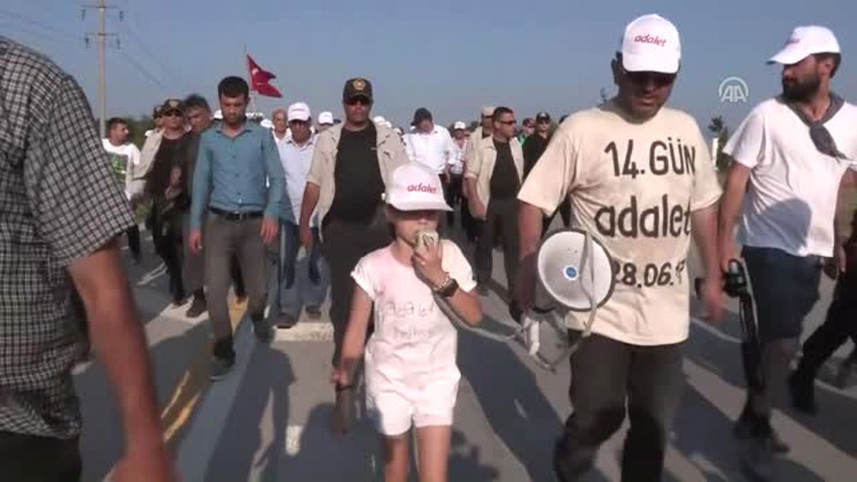 CHP'nin Berberoğlu'nun Tutuklanmasına Tepki Yürüyüşü - 14. Gün Tamamlandı