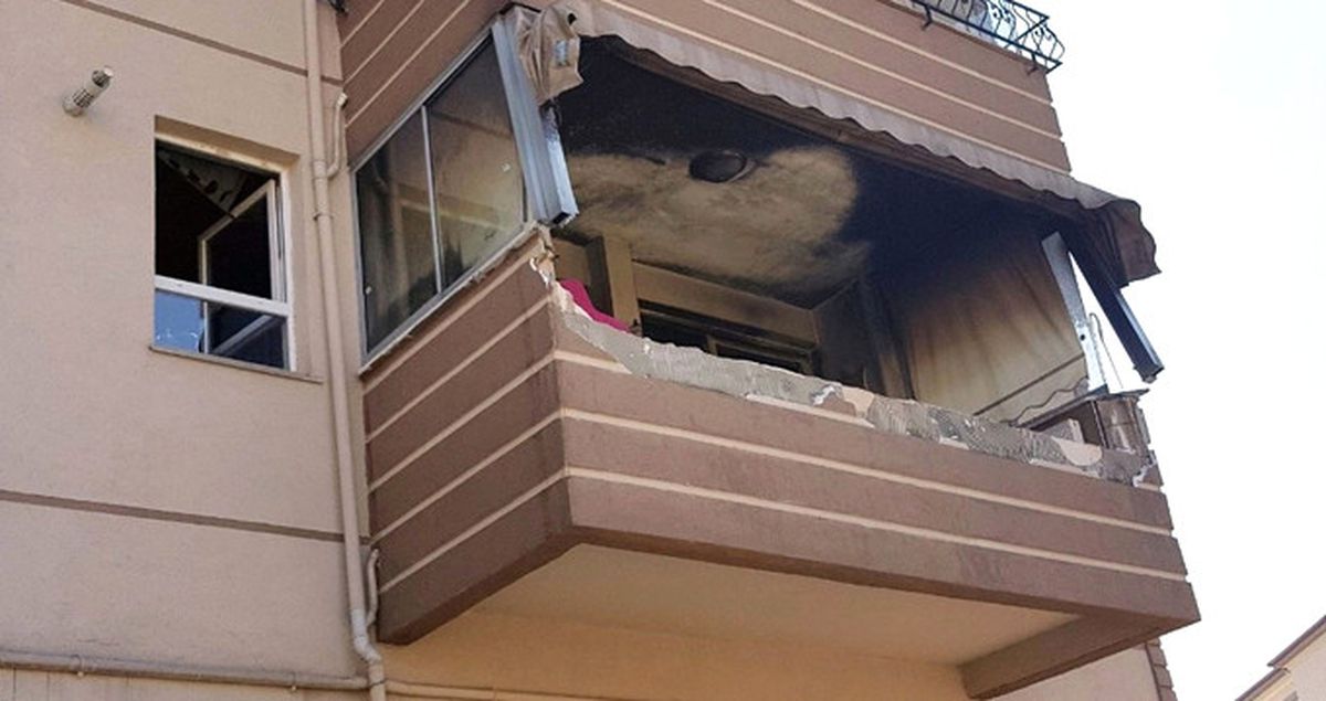 Zonguldak'ta Bir Kişi Eski Eşinin Evini Havaya Uçurdu