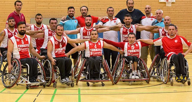 Tekerlekli Sandalye Basketbol Milli Takımımız Avrupa            Şampiyonu Oldu