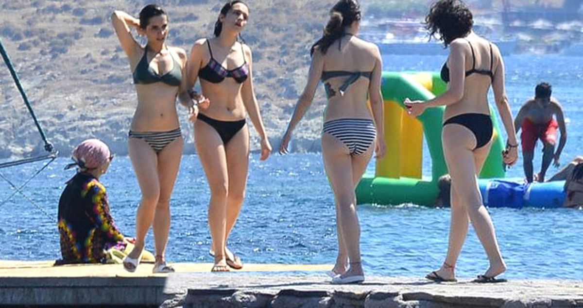 'Söz' Dizisinin Eylem'i Meriç Aral Güzel Fiziği ile Bodrum'u Salladı